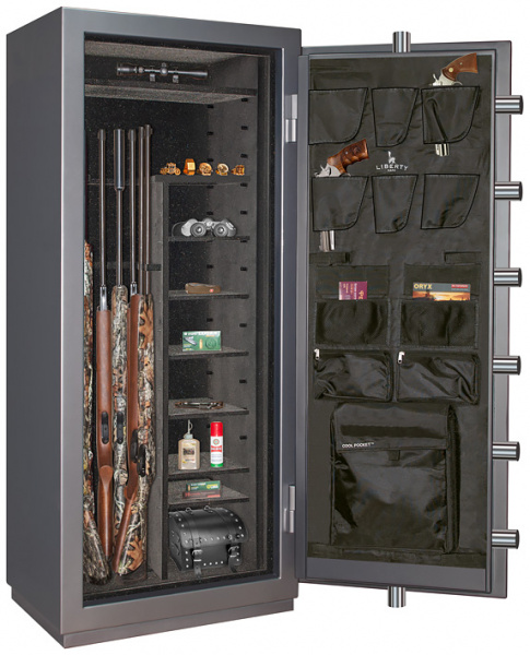 Элитный универсальный сейф по отпечатку пальцев ElitSafe 3166 BME M Flock Platinum